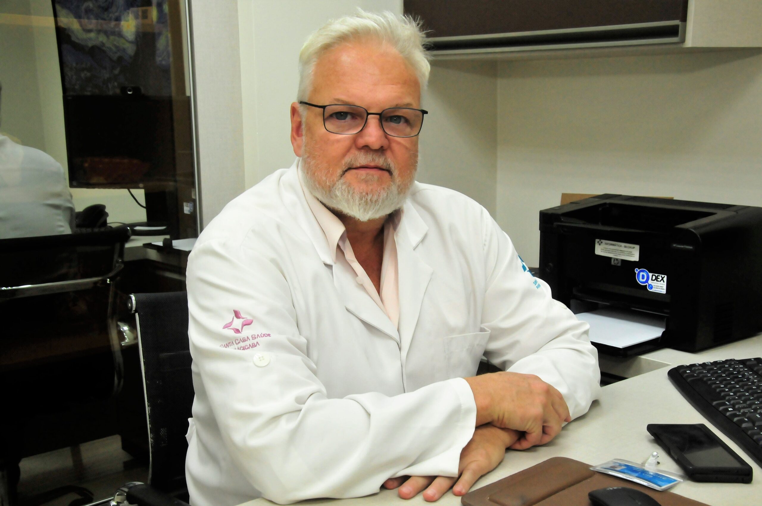 Médico e diretor técnico da Santa Casa de Piracicaba, André Gervatoski Lourenço. CRÉDITO: Divulgação