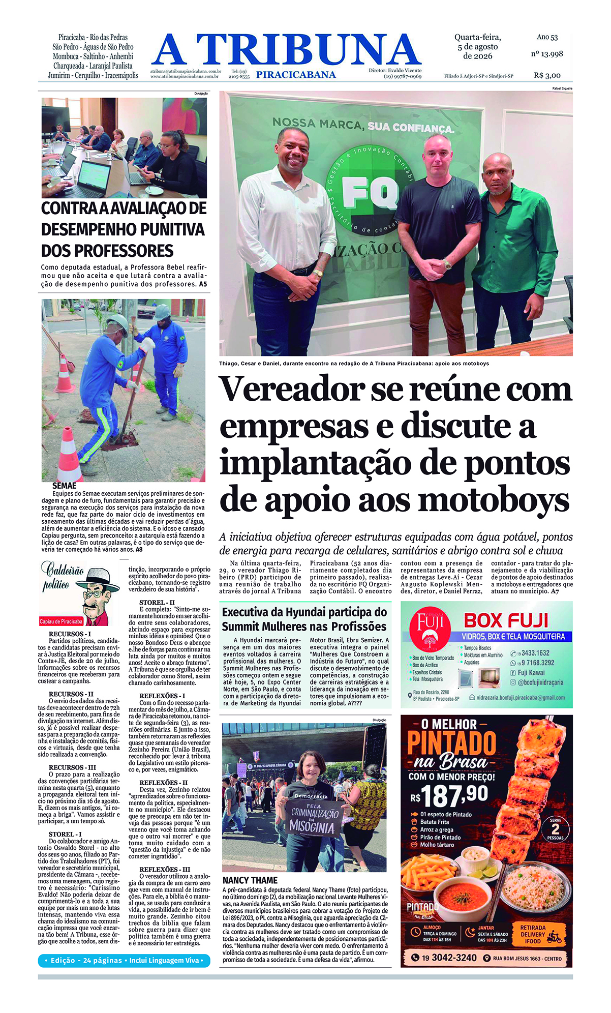 A Tribuna Piracicabana – Edição 13998 -24 páginas – quarta-feira 05 08-26-compactado-1