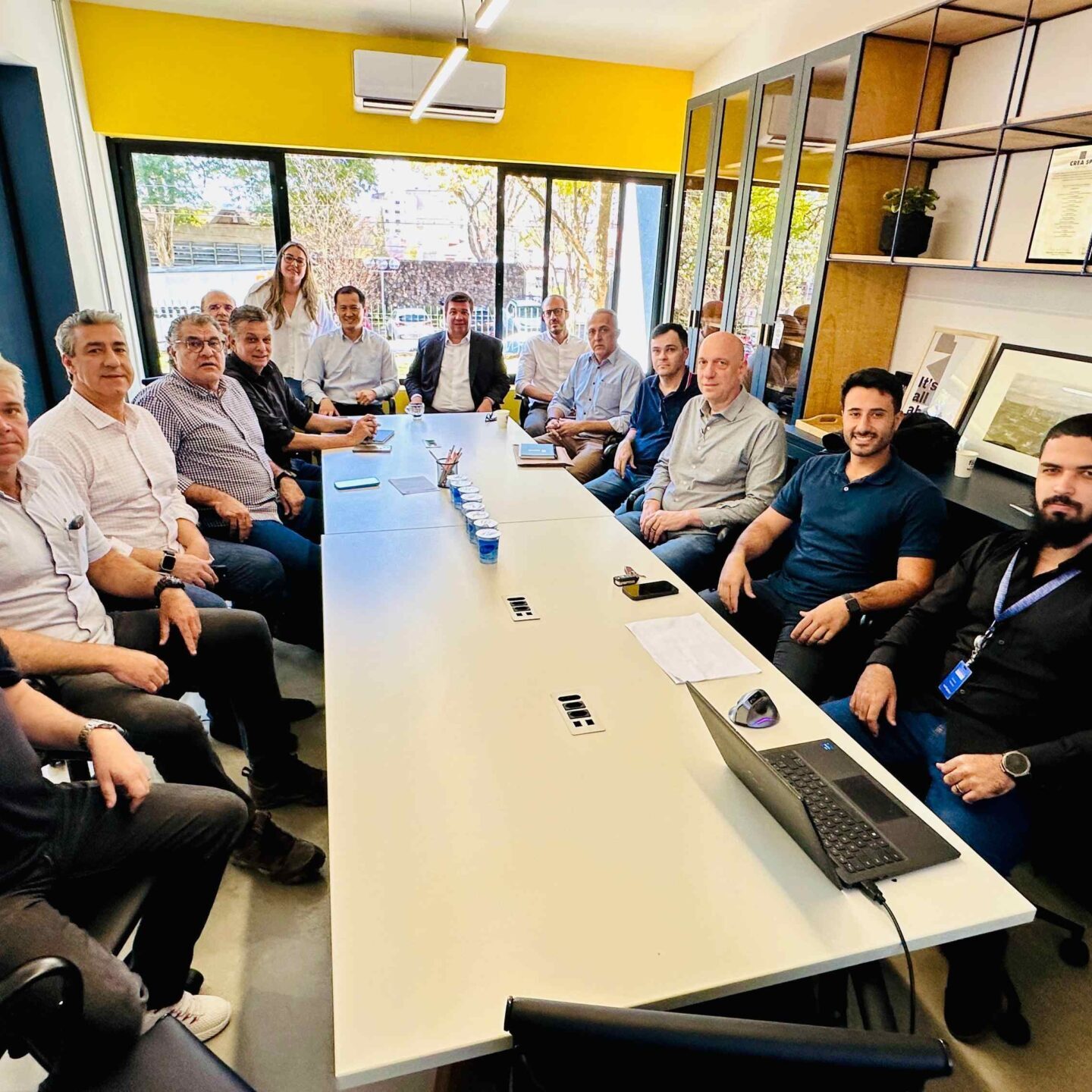 Participaram do encontro a AEAP, Acipi, Ascopi e Gerência Regional do CREA-SP - foto: Divulgação