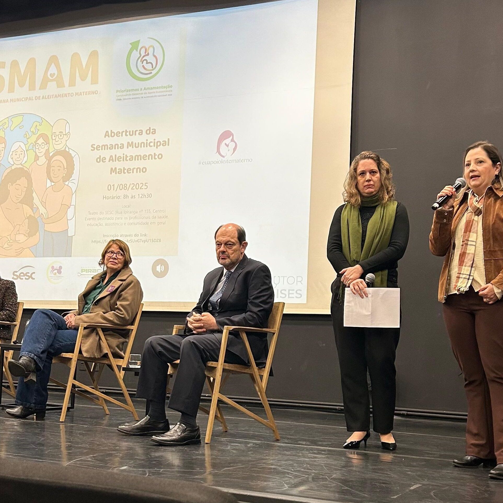 Programação da Semana Municipal de Aleitamento Materno segue até dia 7 de agosto - foto: Divulgação