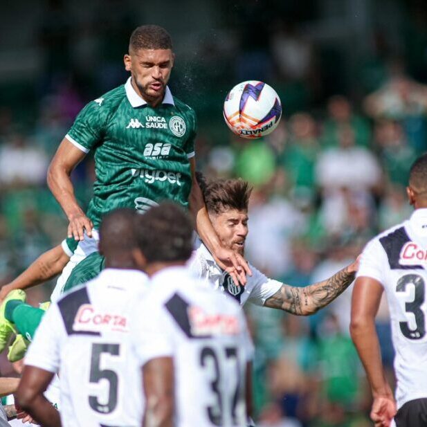 Guarani mesmo com 10 em campo venceu a Ponte e afundou rival. CRÉDITO: Divulgação