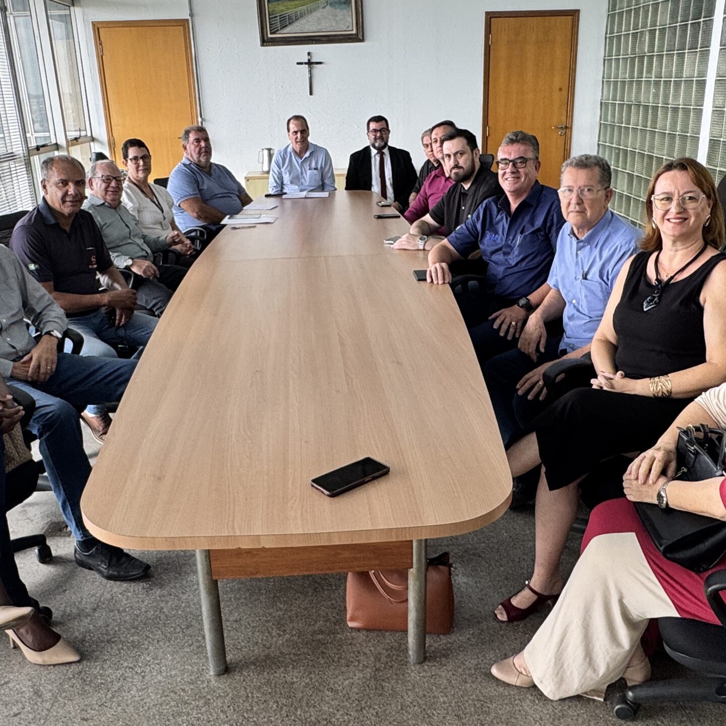 Cerimônia de posso reuniu representantes do poder público, trabalhadores e empregadores. Crédito: Divulgação