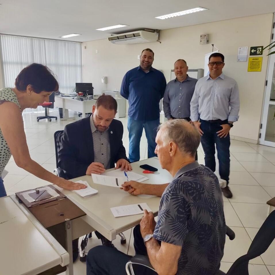Chapa única, encabeçada por Charles Semmler, concorre ao mandato. CRÉDITO: Divulgação