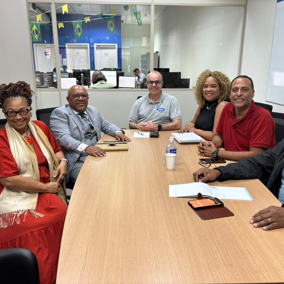 Associação de Empreendedores Negros de Piracicaba participou de reunião no escritório regional do Sebrae. CRÉDITO: Sebraeb