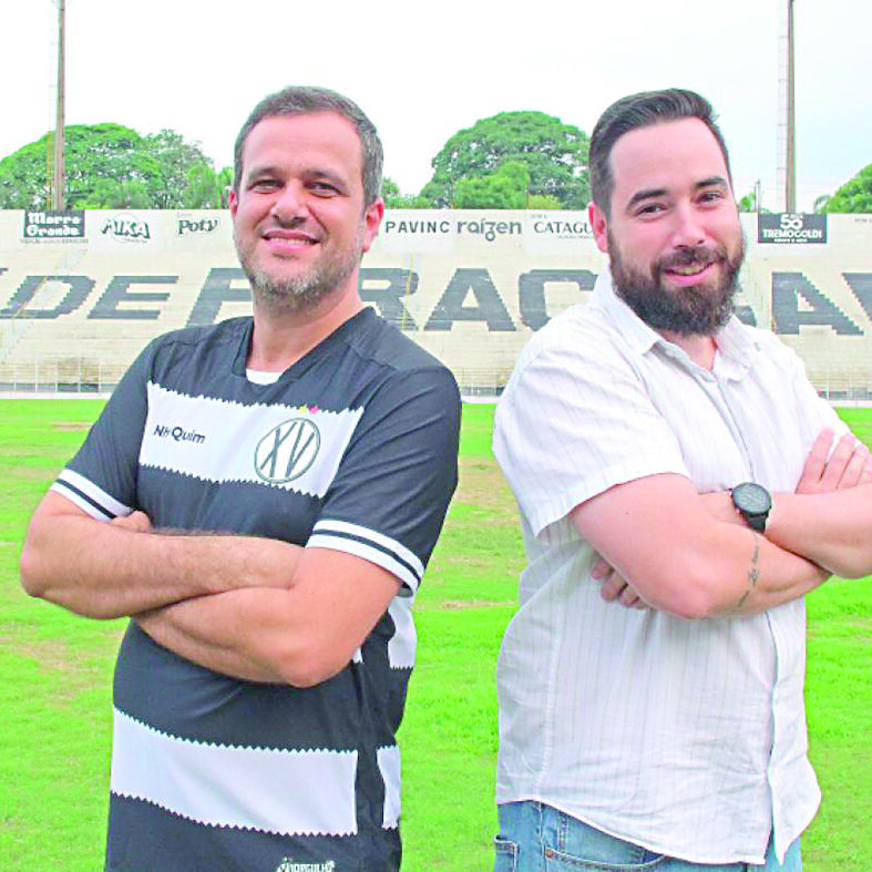 Presidente Matheus Bonassi e Guilherme Supriano. CRÉDITO: Divulgação