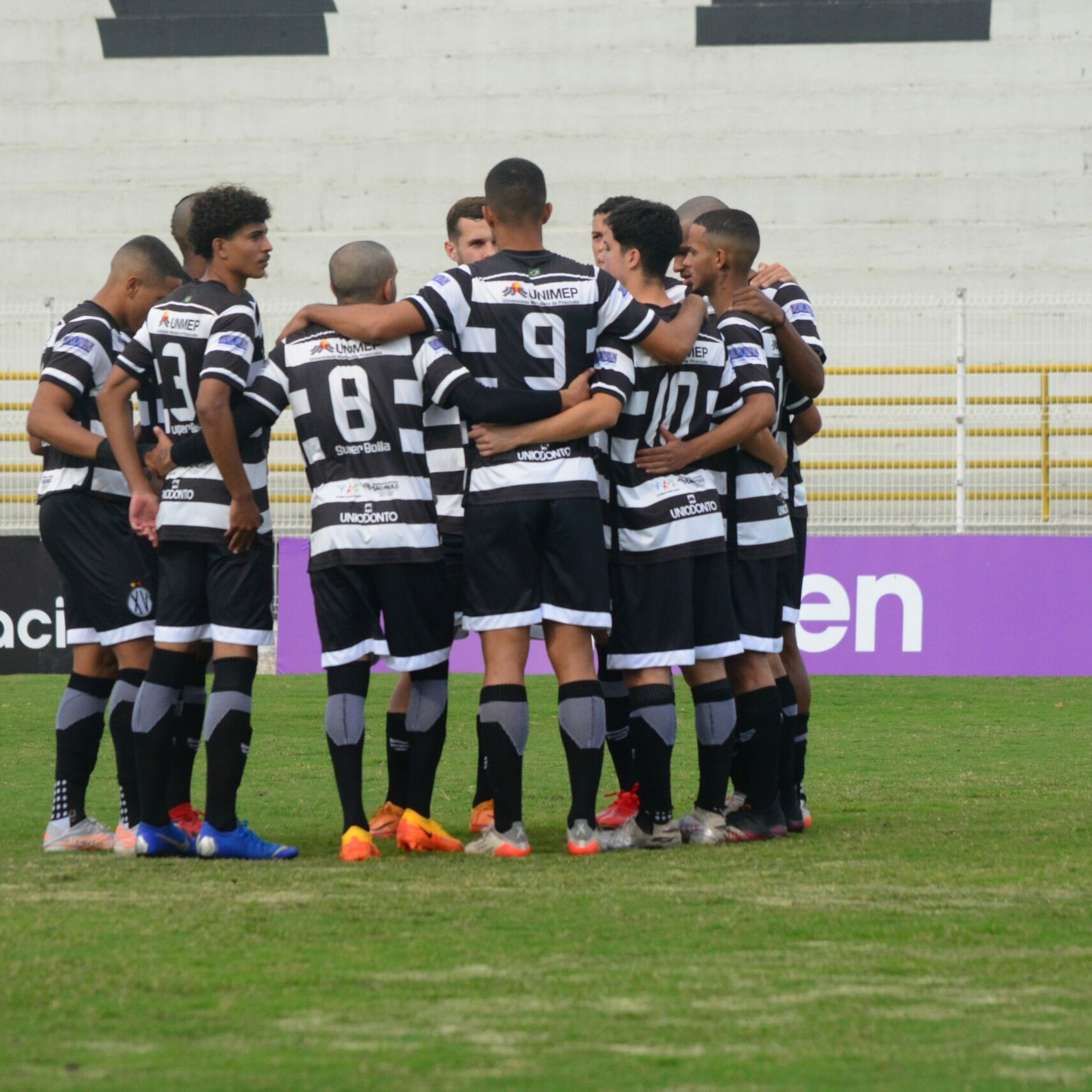 A equipe do XV de Piracicaba representa a Selam no torneio sub-20 masculino. Foto: Ruben Fontes Neto/XV