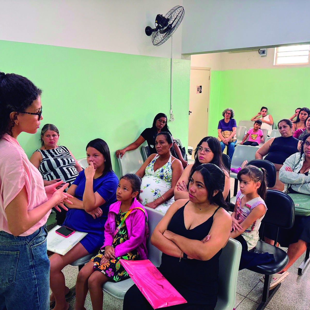 Atendimentos que estavam agendados para esta segunda-feira, 12/01, foram cancelados e serão reagendados. CRÉDITO: Divulgação