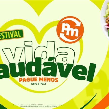 Festival Vida Saudável - Pague Menos realiza festival com foco em bem-estar e alimentação equilibrada 