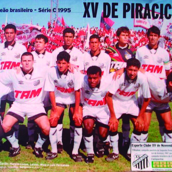XV, campeão do Campeonato Brasileiro série C de 1995. CRÉDITO: Divulgação