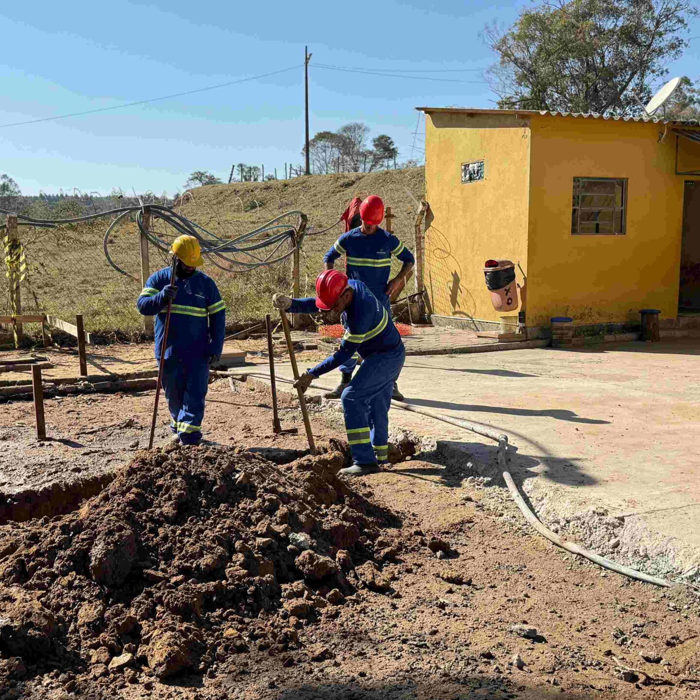 Obras da ETL na ETA Anhumas tiveram início no começo do mês - foto: Divulgação