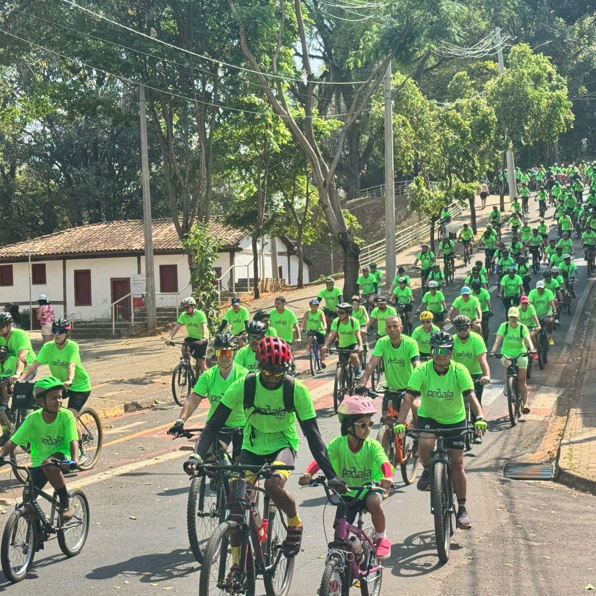 Pedala Pira é um convite à população para apreciar a cidade de um novo ponto de vista. CRÉDITO: Divulgação