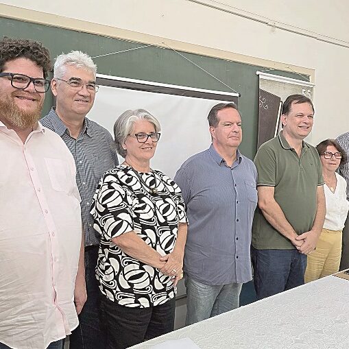 Membros da diretoria: Leandro Pavan, Vitor Vencovsky, Carmen Piloto, Alexandre Neder, Edson Rontani Jr., Valdiza Capranico e José Otávio Menten - foto: Divulgação