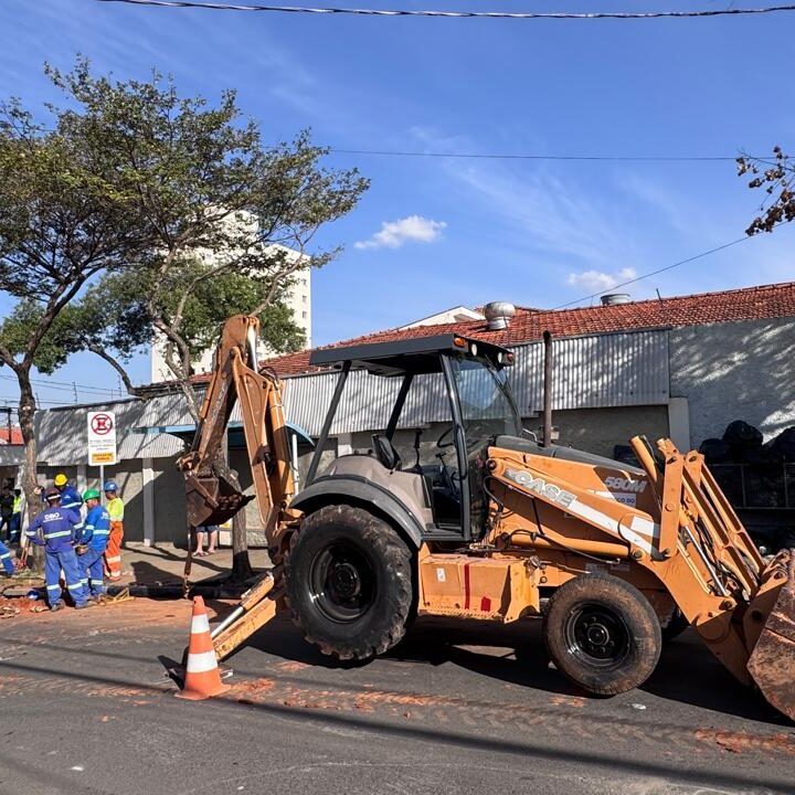 Rua Dona Eugenia é a primeira a receber serviços para troca de rede do Semae - foto: Divulgação