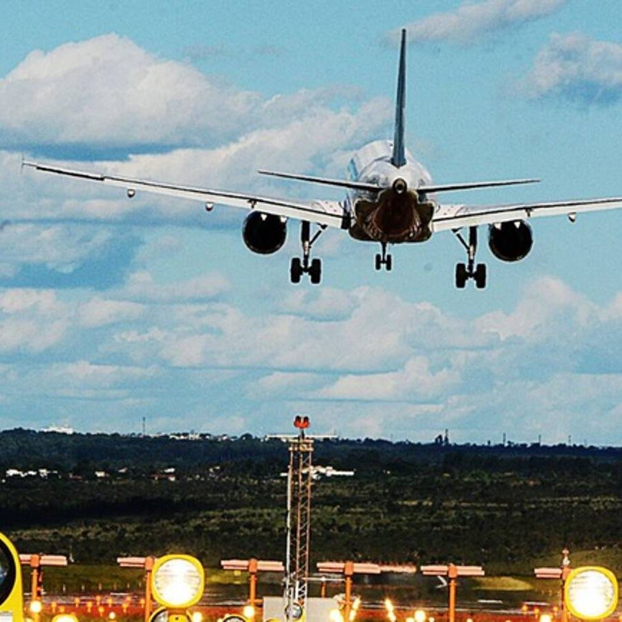 Brasil bate recorde e registra mais de 42 milhões de passageiros em voos domésticos de janeiro a maio. CRÉDITO: MTur