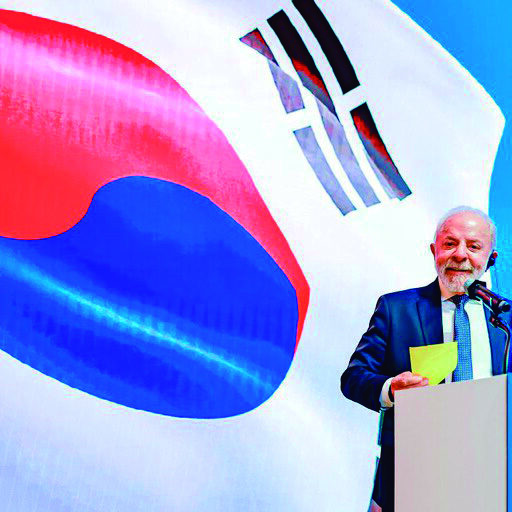 Lula também lembrou que, atualmente, o Brasil e a Coreia do Sul possuem um intercâmbio comercial de US$ 11 bilhões. CRÉDITO: Ricardo Stuckert / PR