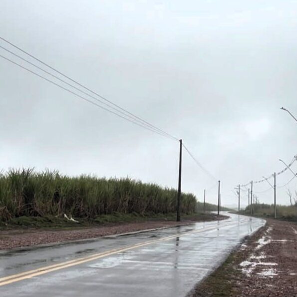 Josef Borges acompanhou a conclusão da implantação da iluminação pública com tecnologia LED na estrada que dá acesso aos bairros Santana e Santa Olímpia