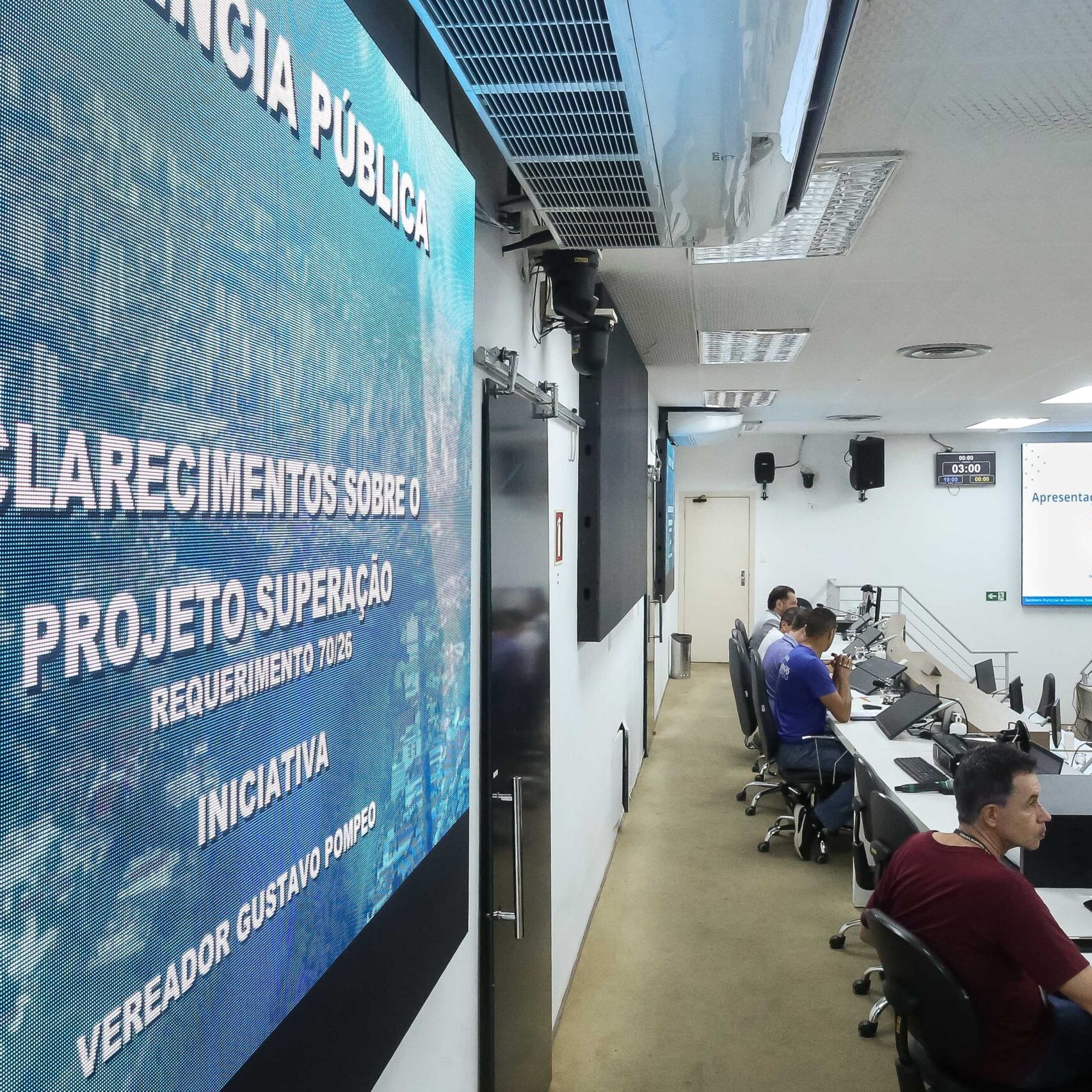 Audiência pública aconteceu na noite desta terça-feira (24), no Plenário da Câmara Municipal de Piracicaba. CRÉDITO: Rubens Cardia