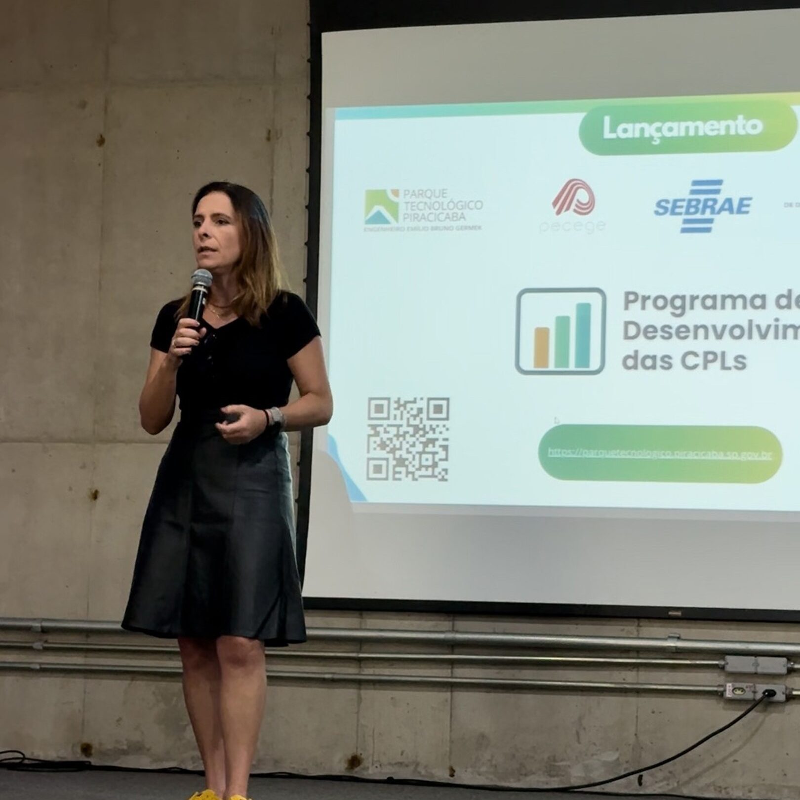 Thais Fornicola destacou que o suporte às CPLs é importante porque vai ajudar o município a acelerar seu desenvolvimento econômico. CRÉDITO: Divulgação