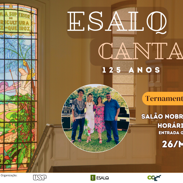 Ternamente Eclético se apresenta hoje, 26, na Esalq. CRÉDITO: Divulgação