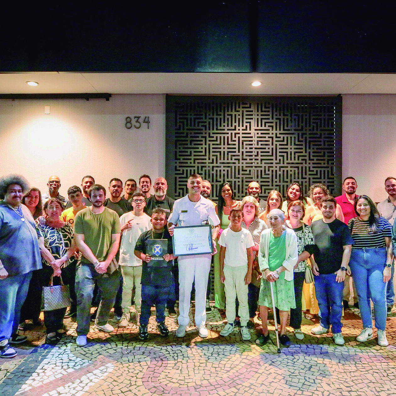 3º Sargento da Marinha do Brasil Ramon Batagello conquistou o bicampeonato Mundial de Clubes de Boxe. CRÉDITO: Rubens Cardia