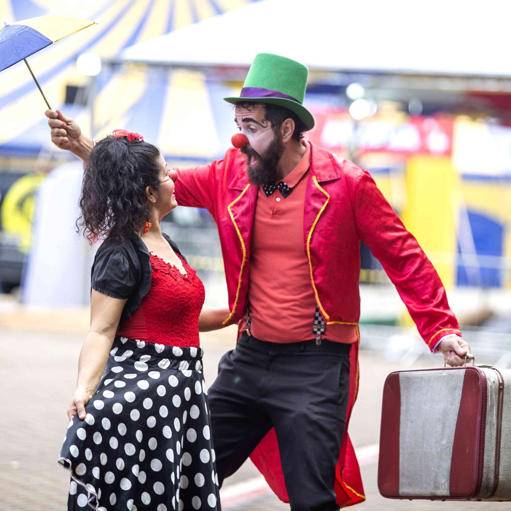 Felipe Zaidan StudioZ
Legenda: 
O espetáculo é comandado pelos palhaços Tampa e Panela
