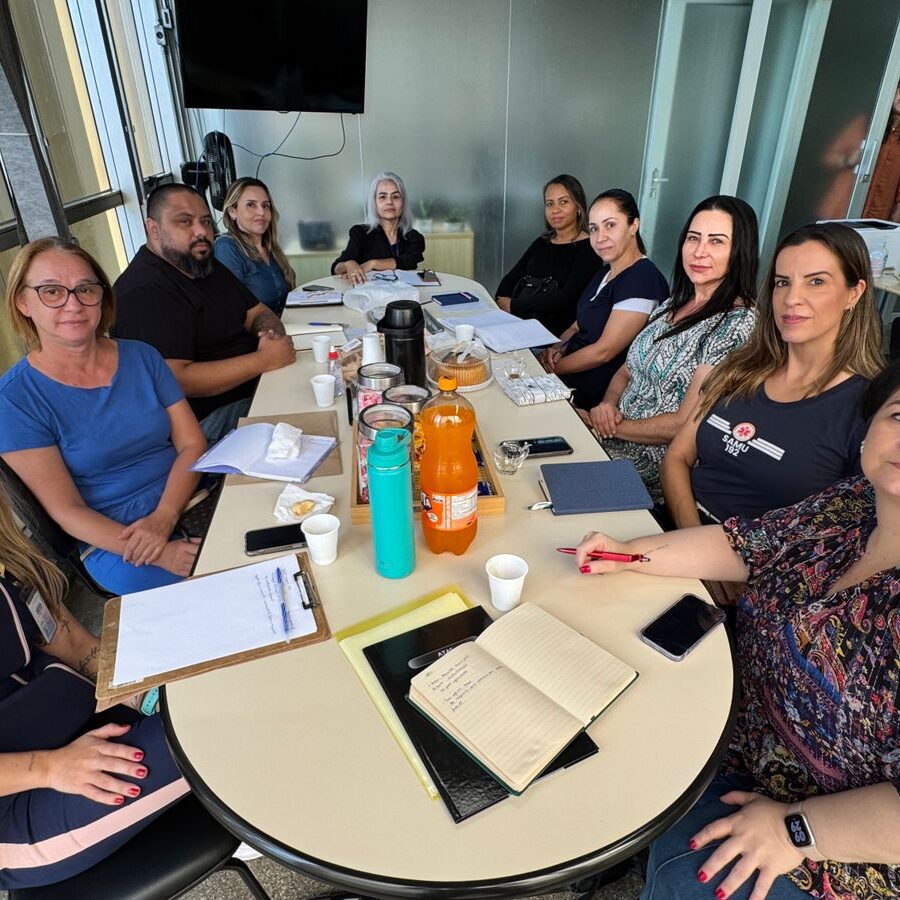 Representantes das unidades de urgência e emergência participaram da reunião. FOTO: 27-01-25-Atendimentos (Rede)-1