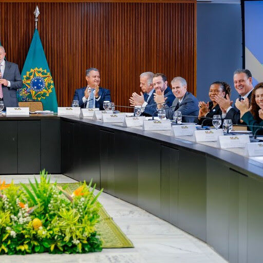 Primeira reunião ministerial do ano foi marcada pelo balanço detalhado dos resultados alcançados pelas políticas públicas e ações em diversas áreas. CRÉDITO: Ricardo Stuckert / PR