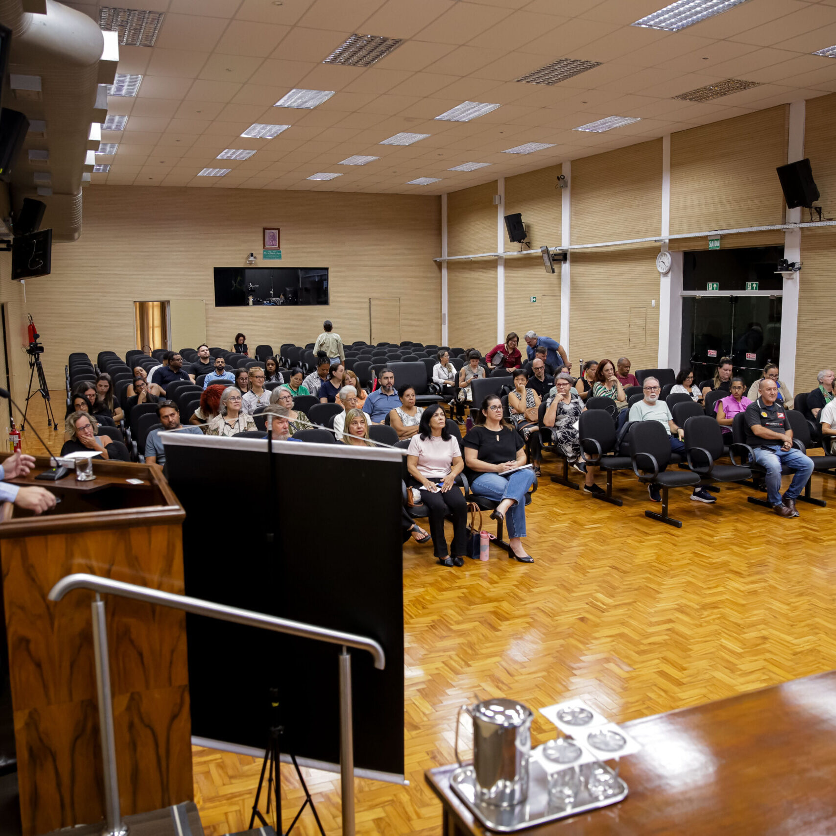 Danilo Vendemiatti ministrou palestra com o tema “Gestão, Contabilidade e Projetos Incentivados”. CRÉDITO: Guilherme Leite
