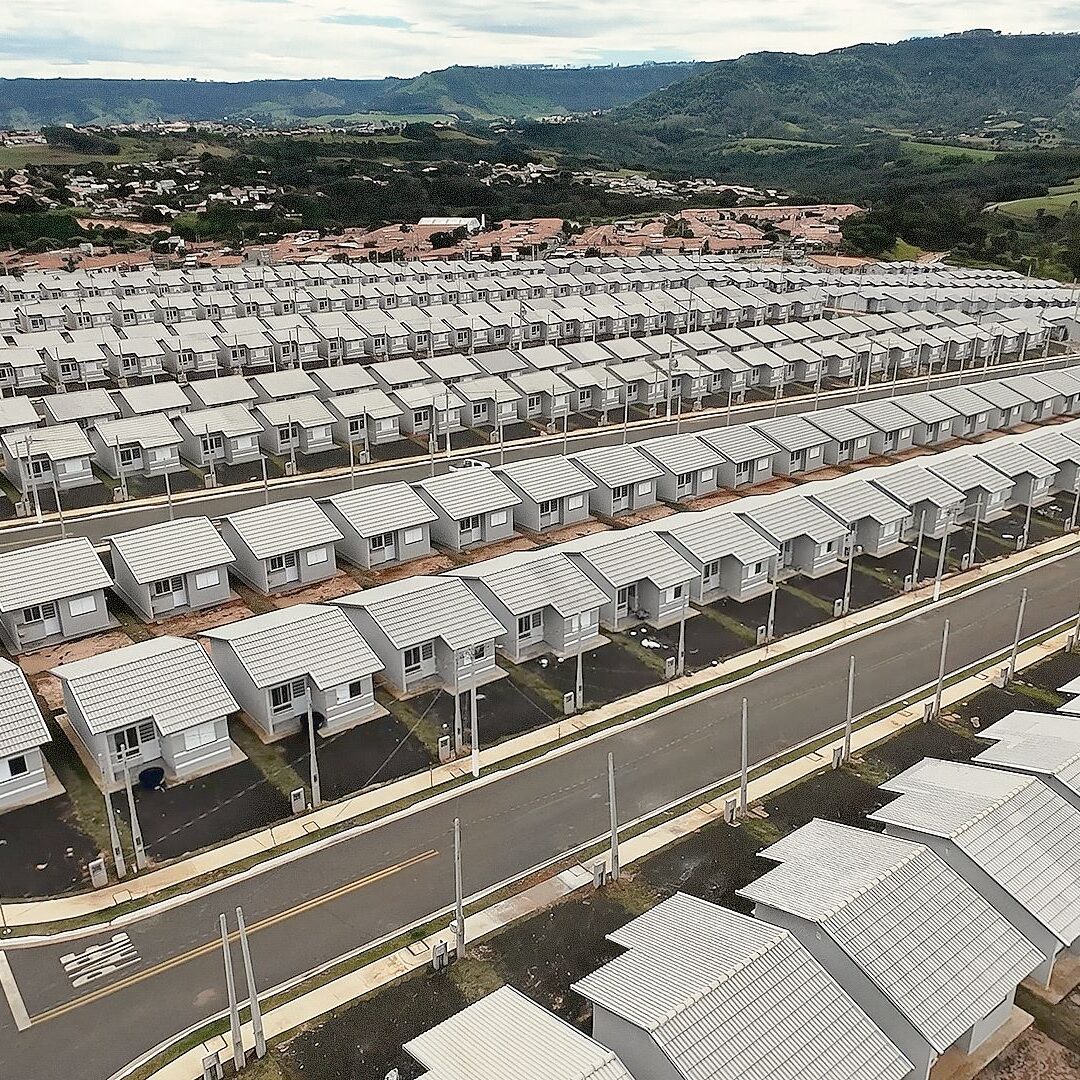 Vista aérea do residencial Monte Verde, em São Pedro